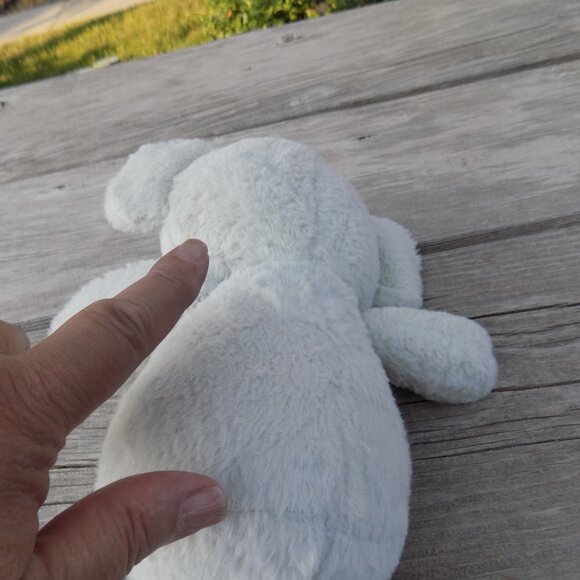 KELLY TOYS ELEPHANT RATTLE CRINKLED EARS GRAY PLUSH Soft Fur STUFFED ANIMAL Baby - Picture 7 of 9